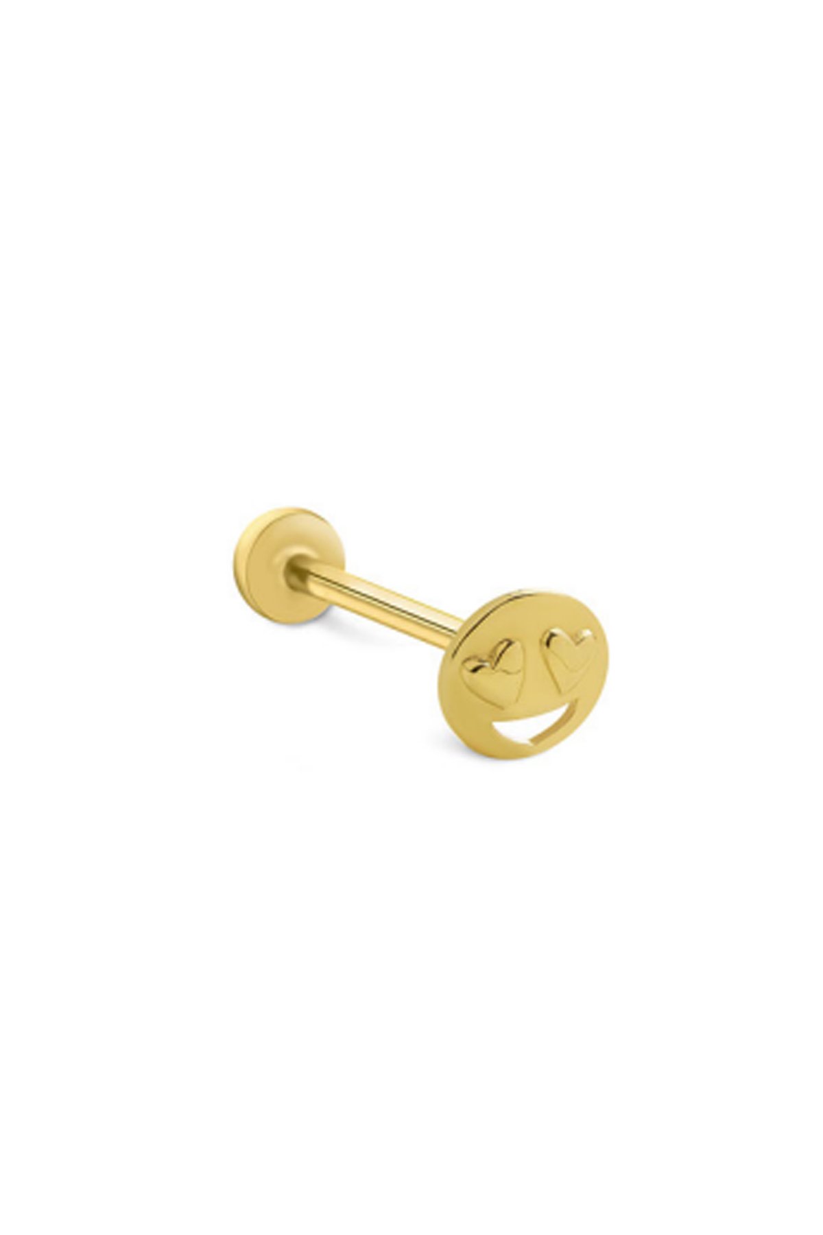 Kalp Göz Emoji Tragus Piercing - Yavuz Kuyumculuk (1)