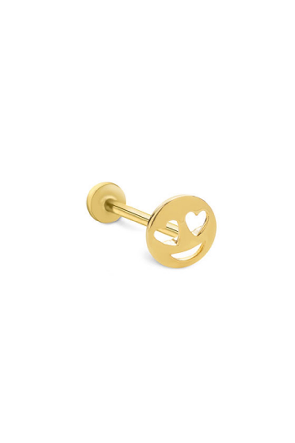 Kalp Göz Emoji Tragus Piercing - Yavuz Kuyumculuk (1)