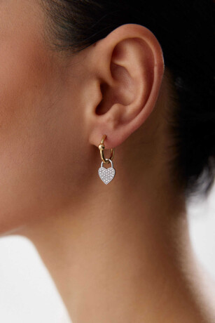 Kalp Halka Küpe - 2