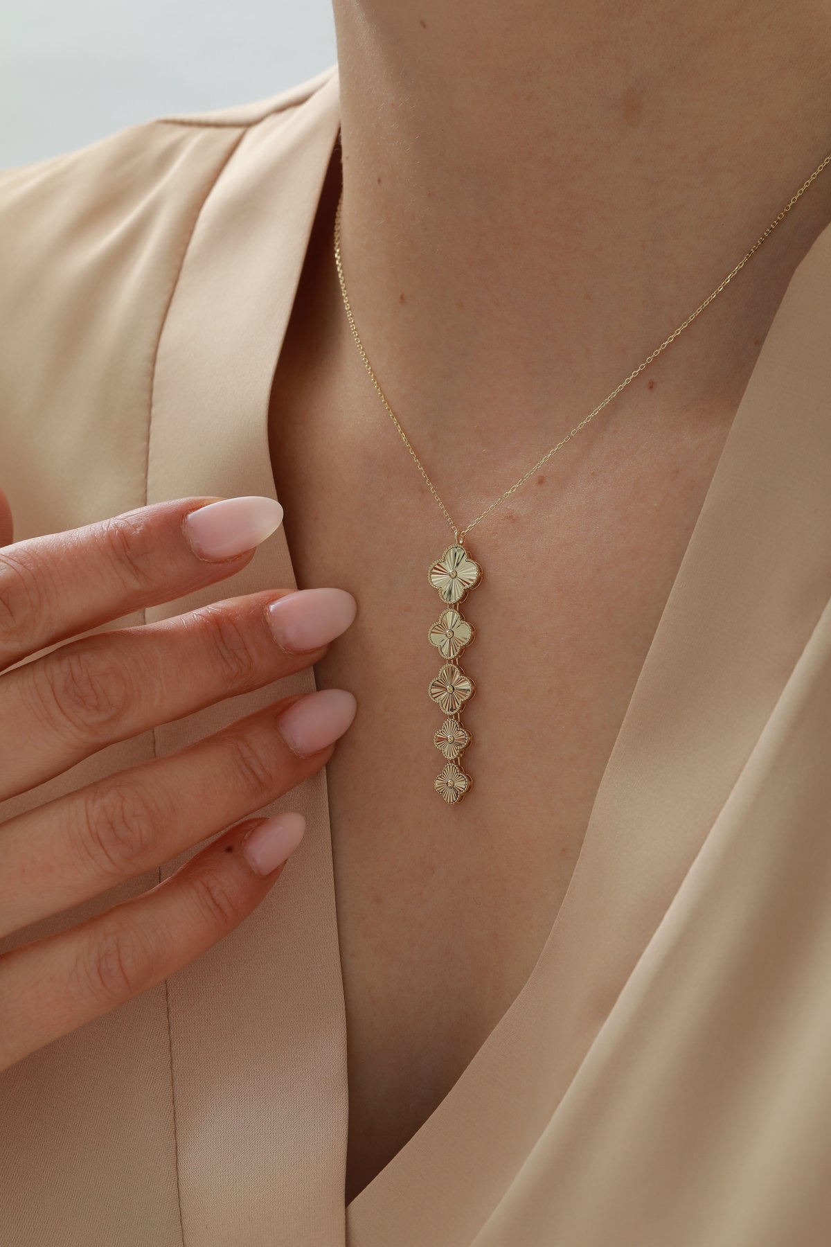 Kalp Kolye Beşli - Yavuz Kuyumculuk (2)