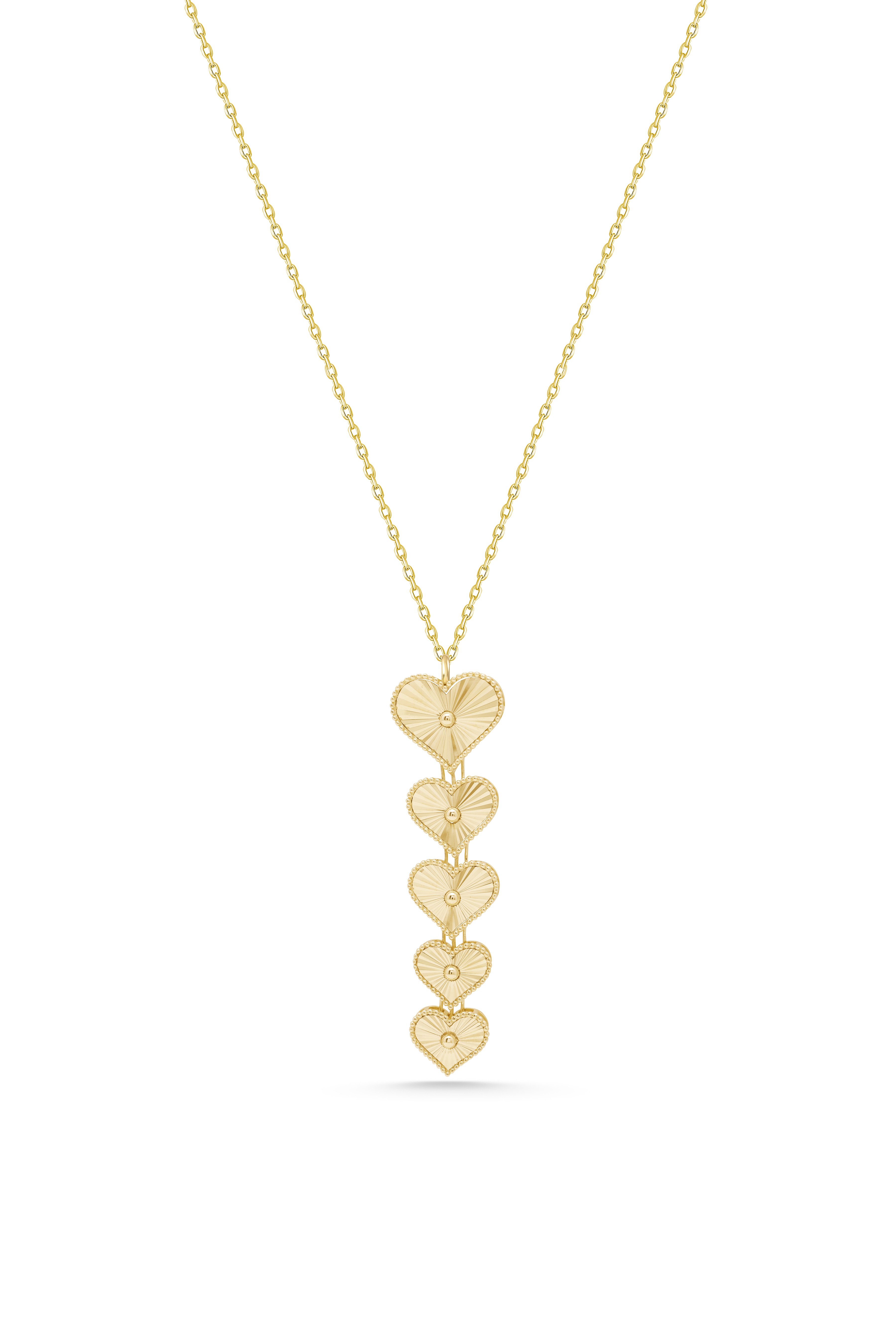 Kalp Kolye Beşli - Yavuz Kuyumculuk (2)