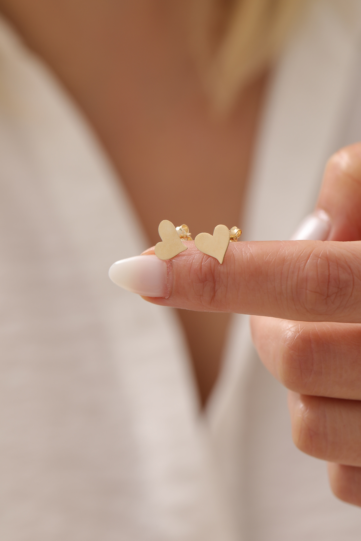 Kalp Top Küpe - Yavuz Kuyumculuk (2)