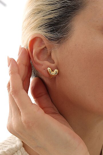 Kalpli Top Küpe - 1