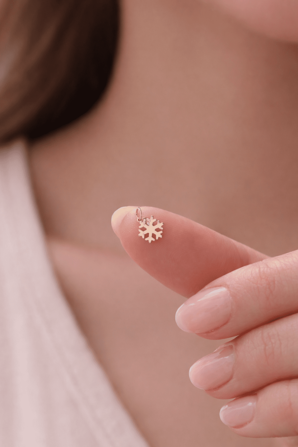 Kar Tanesi Kolye Ucu - Yavuz Kuyumculuk