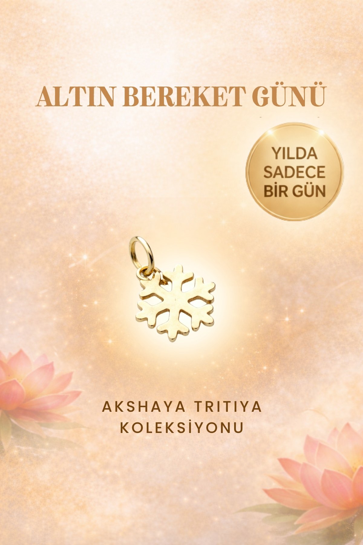 Kar Tanesi Kolye Ucu - Yavuz Kuyumculuk (1)