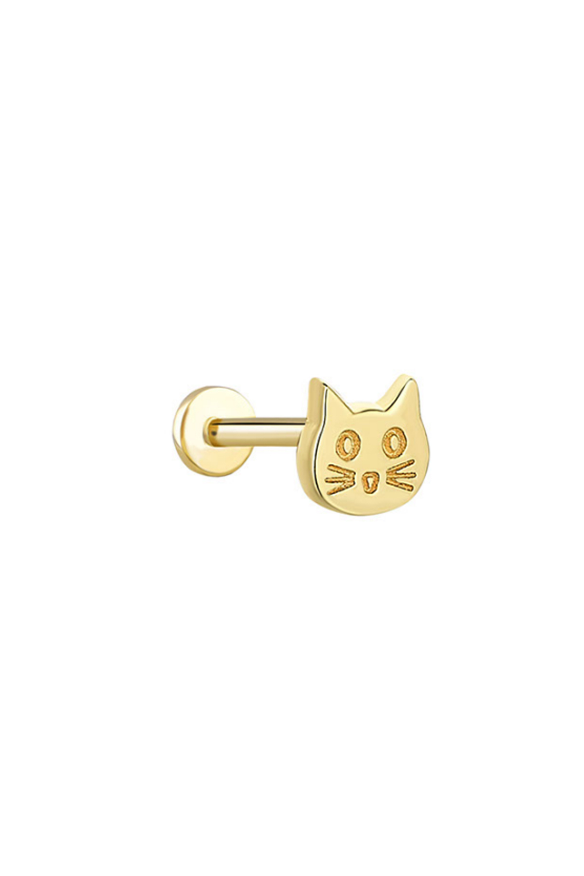 Kedi Tragus Piercing - Yavuz Kuyumculuk (1)