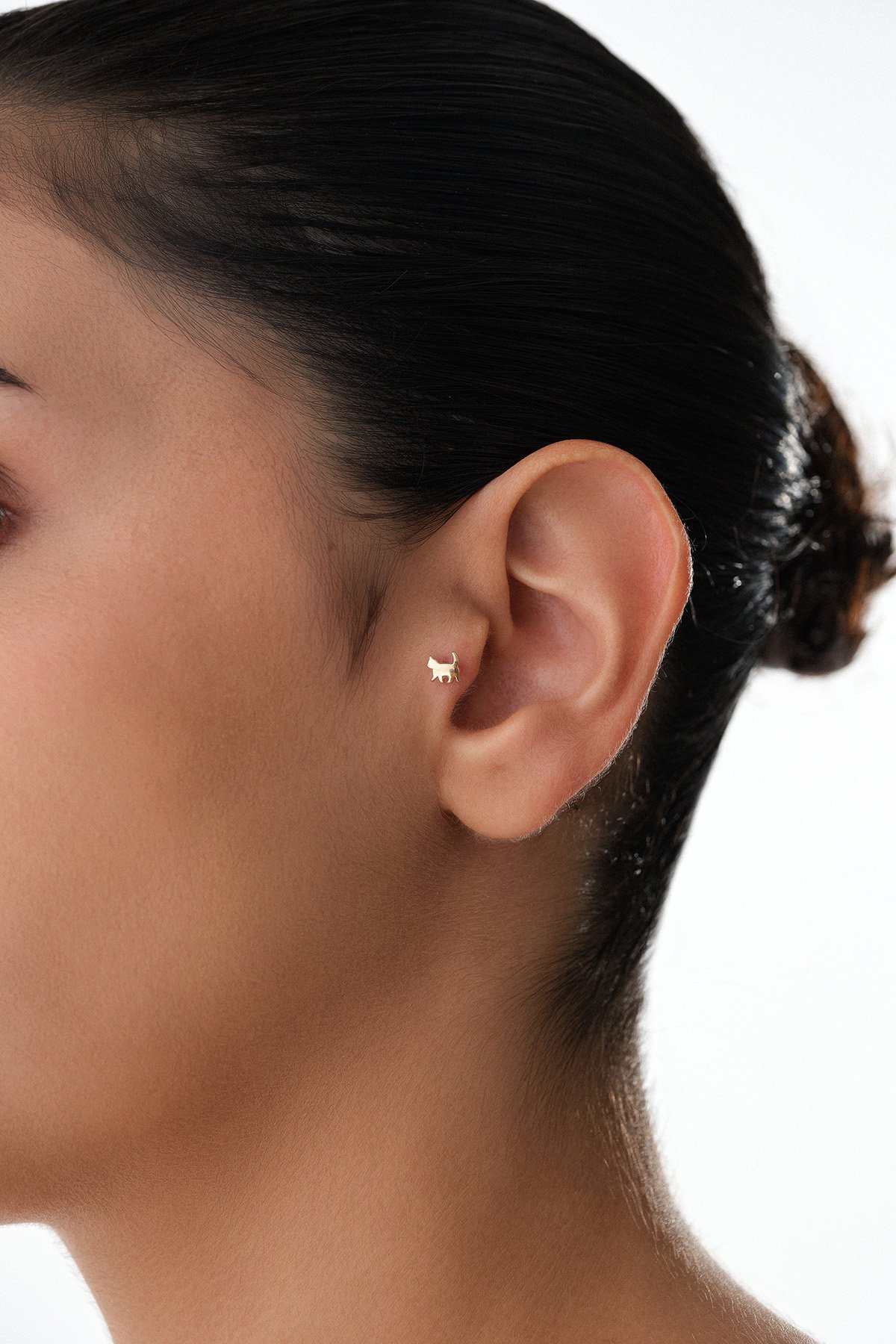 Kedi Tragus Piercing - Yavuz Kuyumculuk (2)