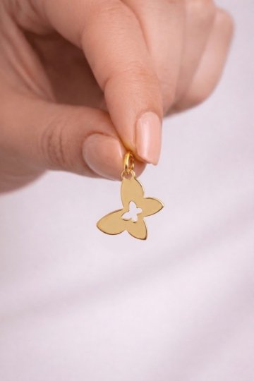 Kelebek Kolye Ucu - 1