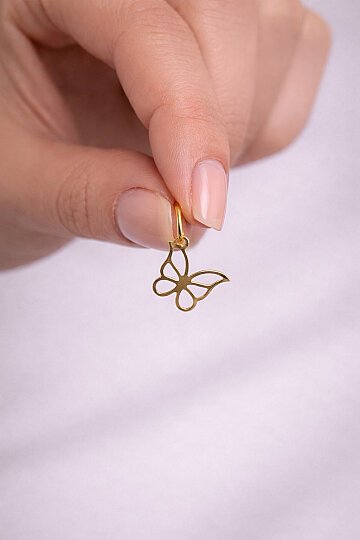 Kelebek Kolye Ucu - 1