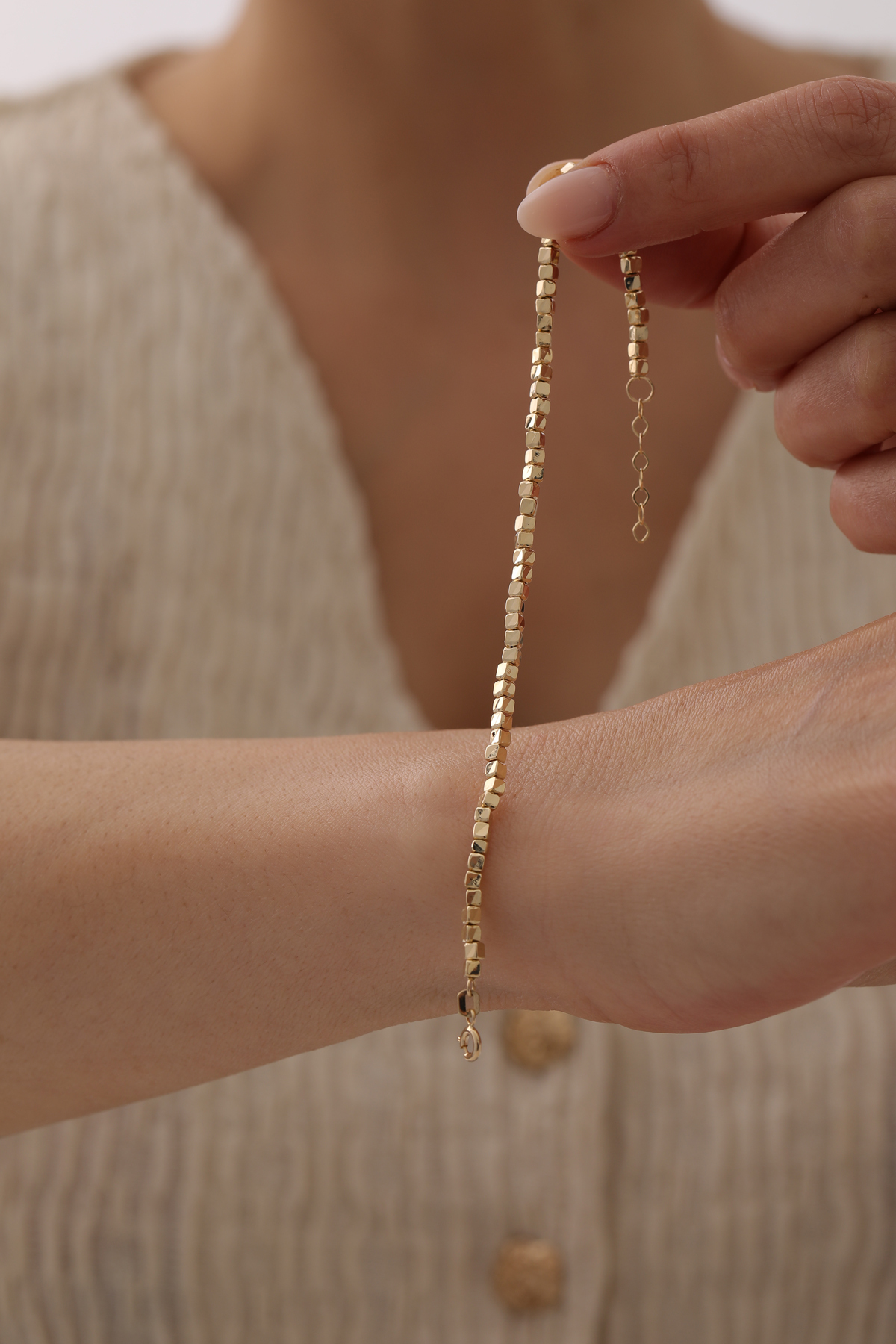 Kesme Şeker Küp Bileklik - Yavuz Kuyumculuk (3)