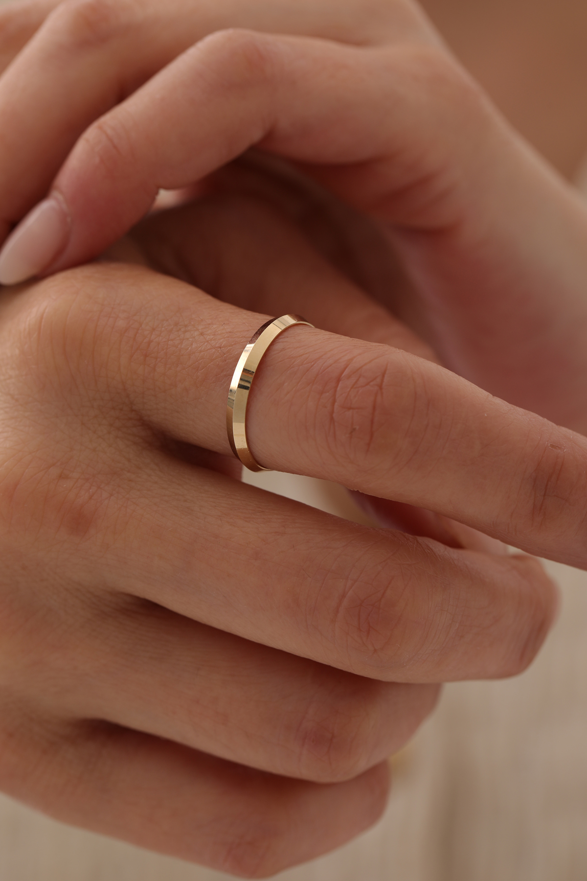 Kibrit Çöpü Alyans 4 mm - Yavuz Kuyumculuk (1)