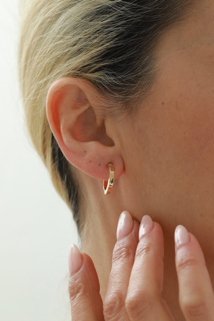 Kibrit Çöpü Küpe - Yavuz Kuyumculuk