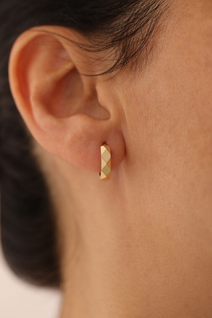 Kristal Halka Küpe - Yavuz Kuyumculuk (1)