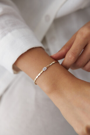 Külçe Baget Bileklik - Yavuz Kuyumculuk