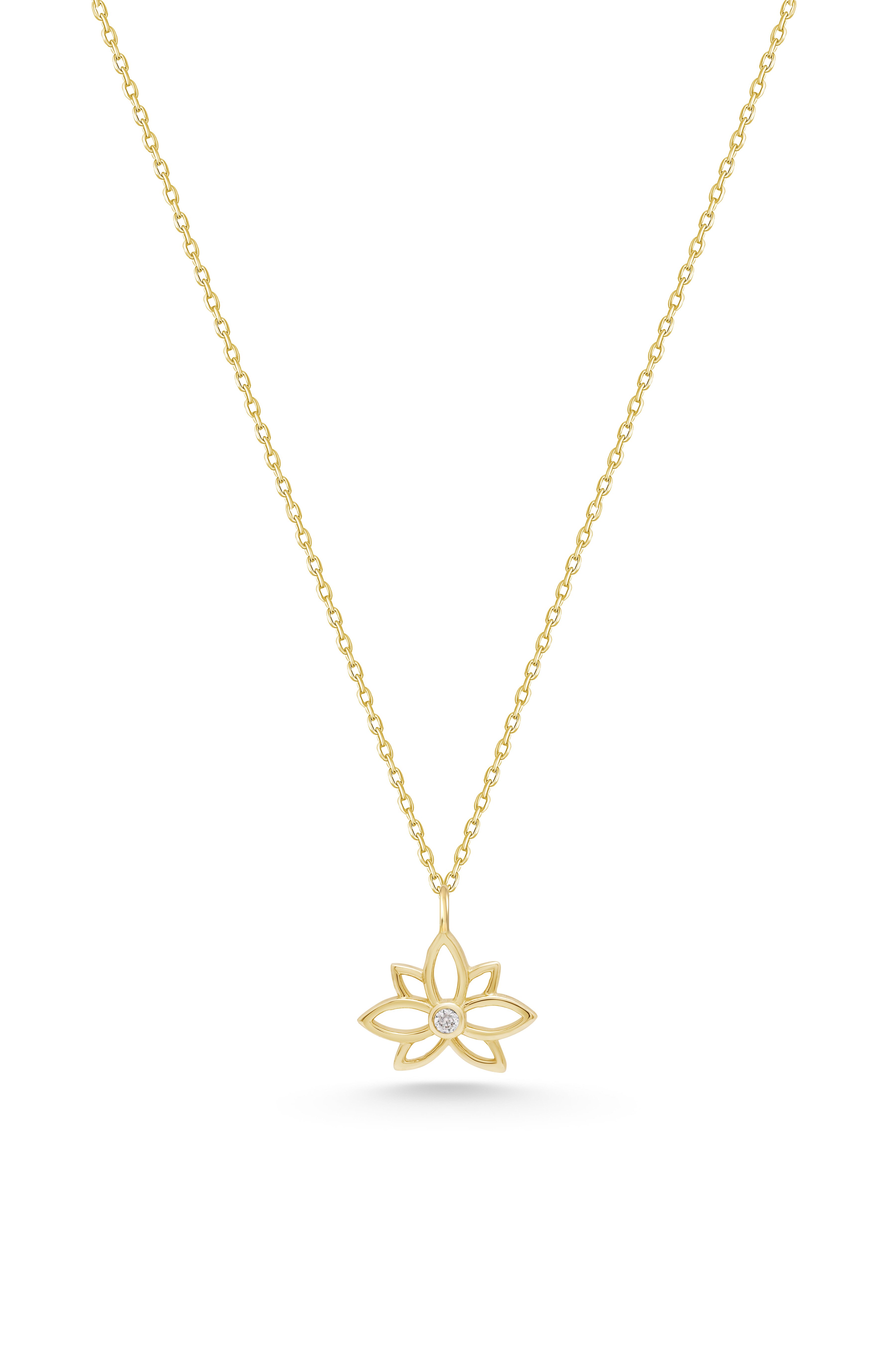 Lotus Kolye - Yavuz Kuyumculuk (2)