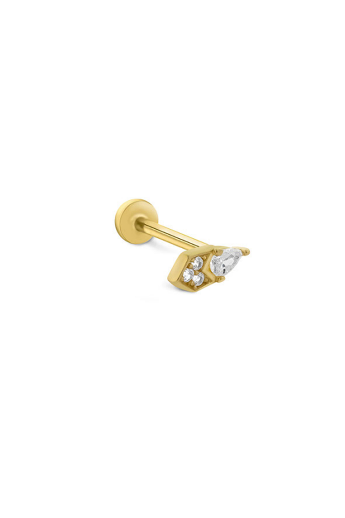 Markiz Taşlı Tragus Piercing - Yavuz Kuyumculuk (1)