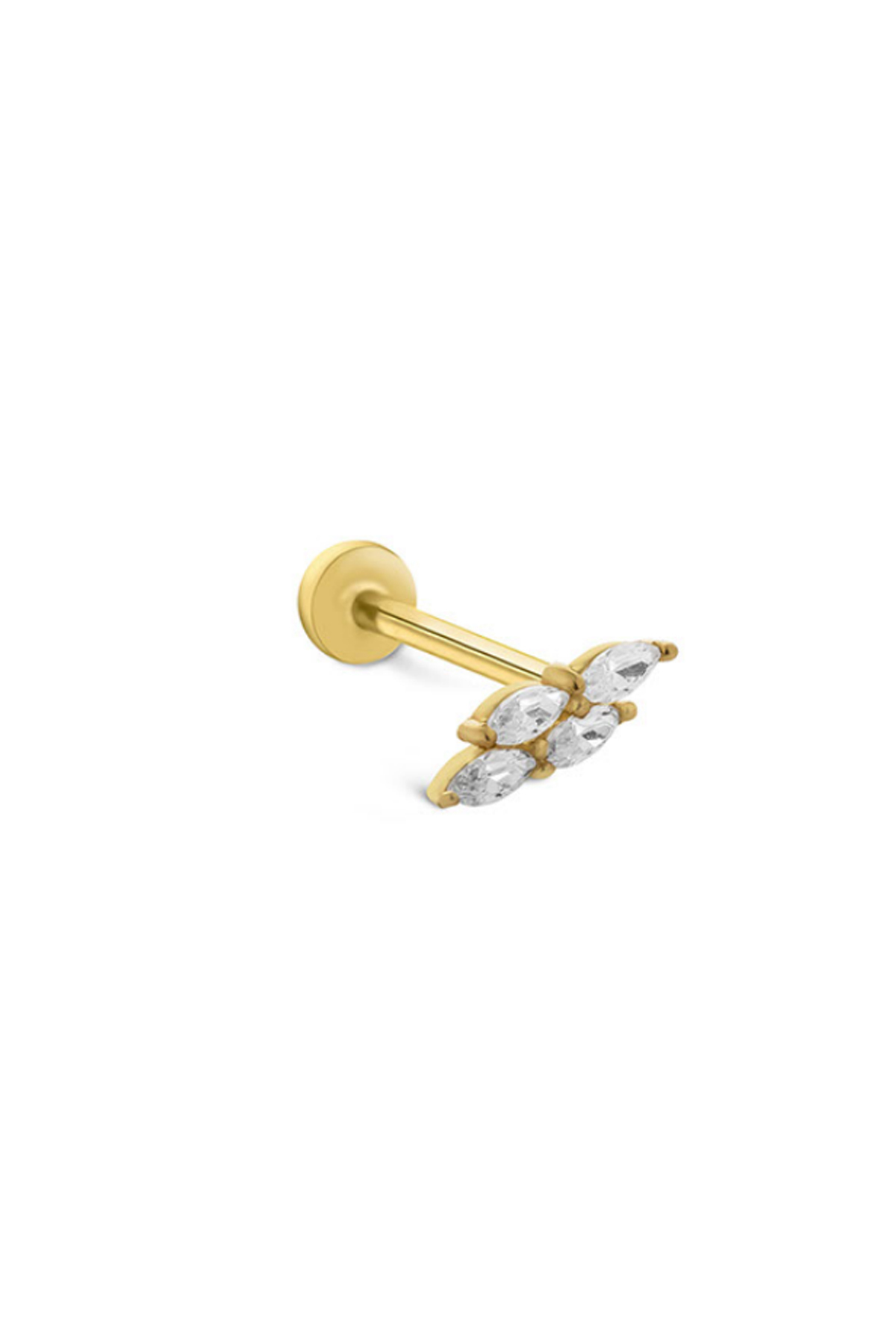 Markiz Taşlı Tragus Piercing - Yavuz Kuyumculuk (1)