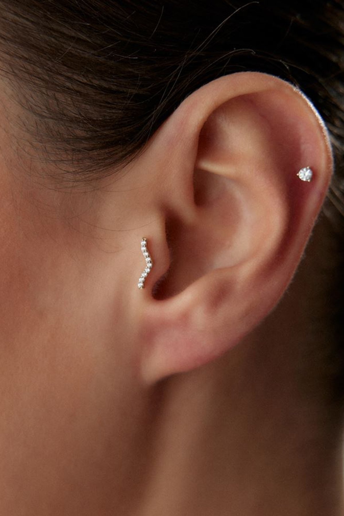 Martı Tasarım Taşlı Piercing - Yavuz Kuyumculuk (1)