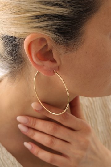 Mega Halka Küpe - 1