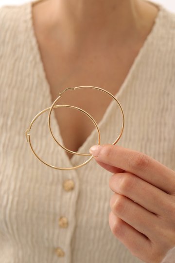 Mega Halka Küpe - 3