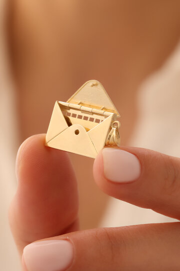 Mektup Kolye Ucu - 2