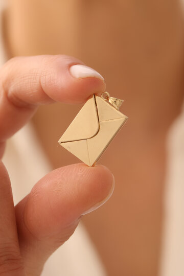 Mektup Kolye Ucu - 3