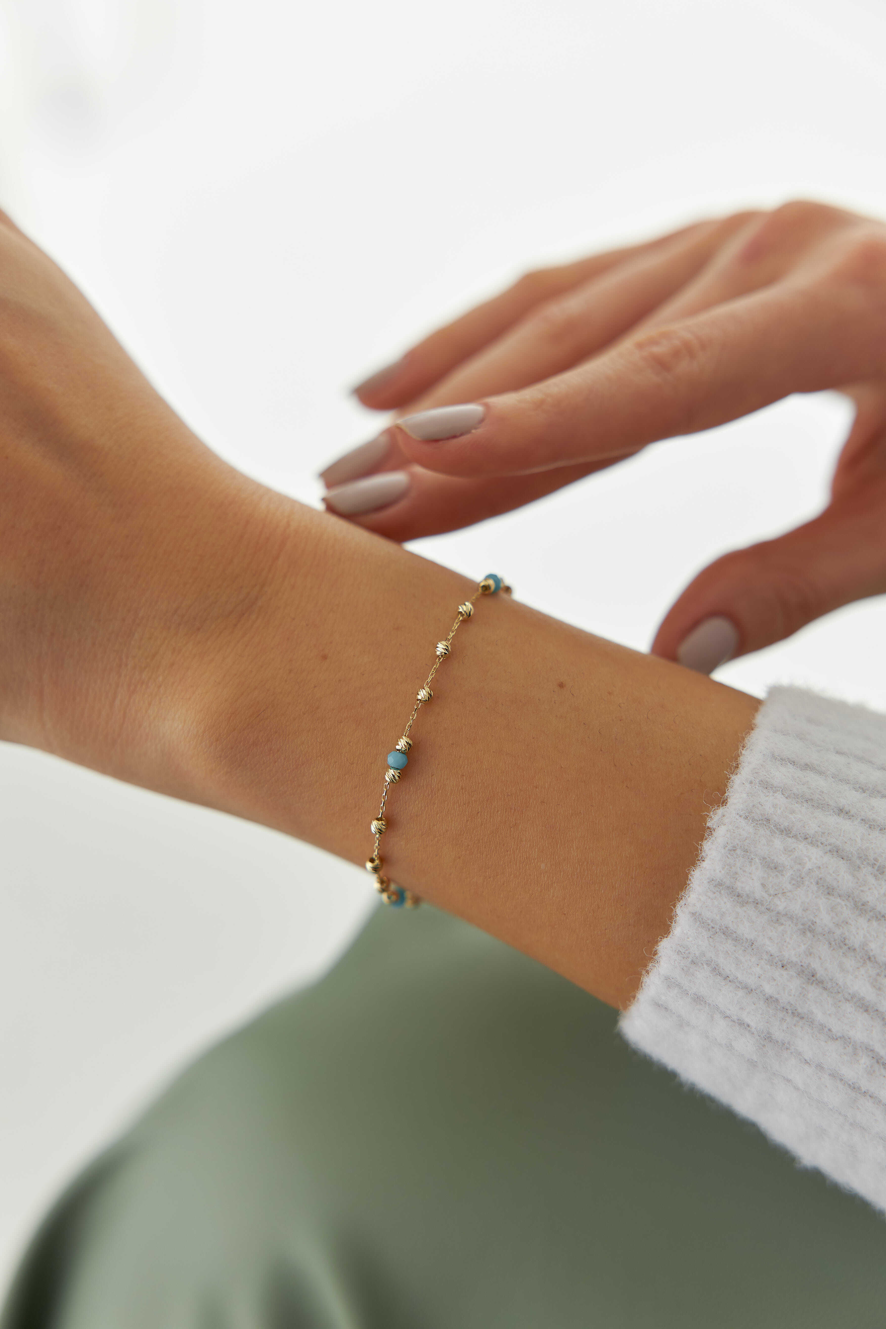 Mineli Dorika Toplu Bileklik - Yavuz Kuyumculuk (3)