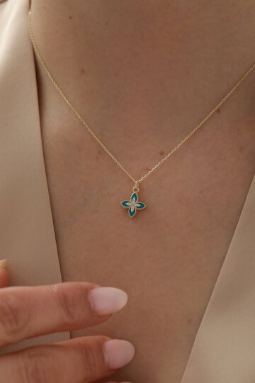 Mineli Nergis Kolye - 5