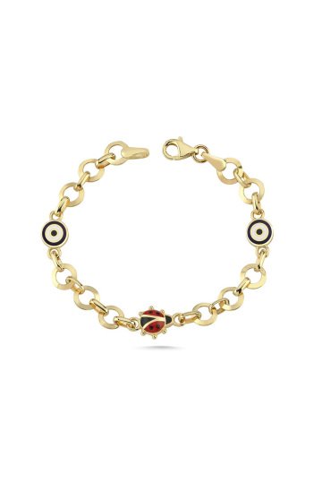 Mineli Uğur Böceği Çocuk Bilekliği - 1