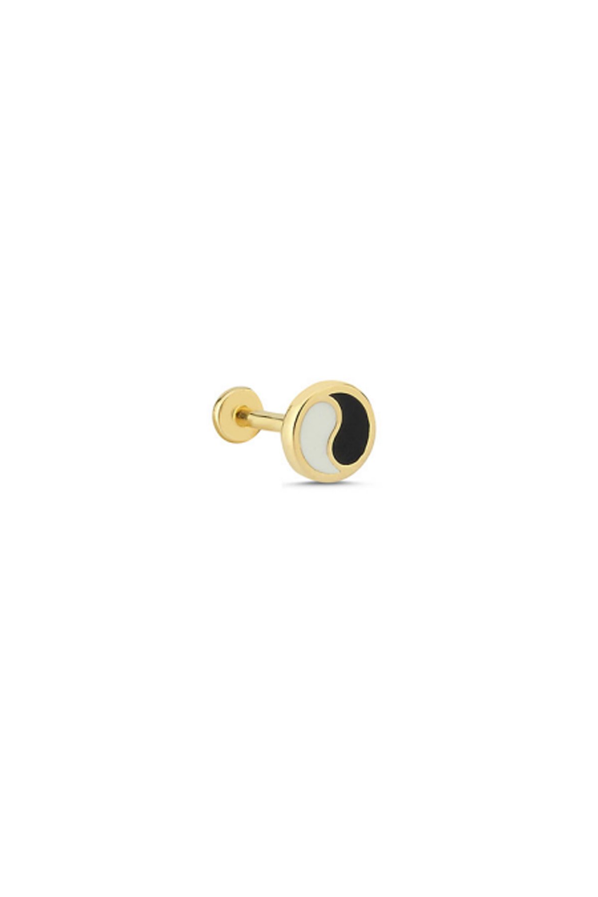 Mineli Yin Yang Tragus Piercing - Yavuz Kuyumculuk (1)