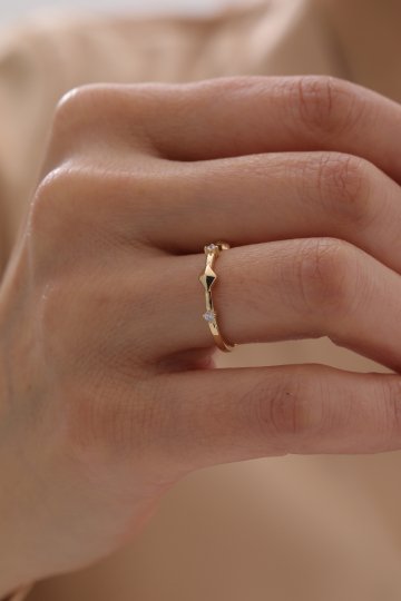 Minimal Asimetrik Yüzük - 2