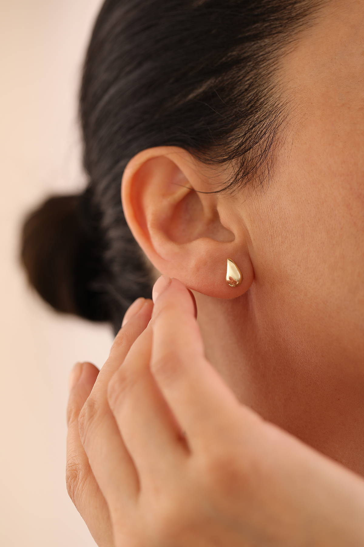 Minimal Damla Küpe - Yavuz Kuyumculuk (3)