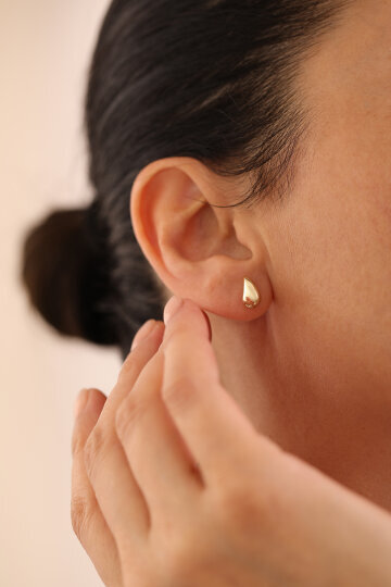 Minimal Damla Küpe - 3