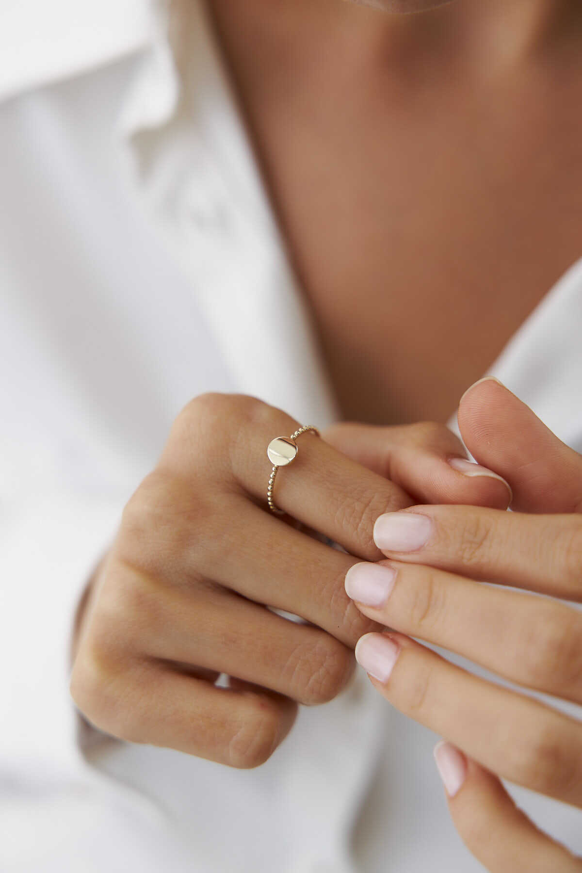 Minimal Plaka Yüzük - Yavuz Kuyumculuk (1)