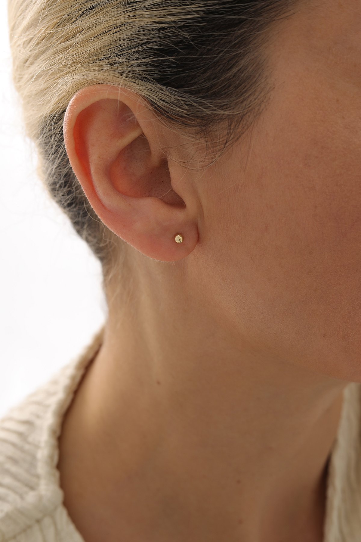 Minimal Top Küpe - Yavuz Kuyumculuk (1)