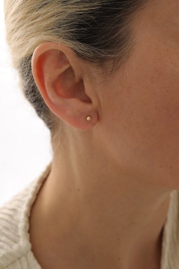 Minimal Top Küpe - 1