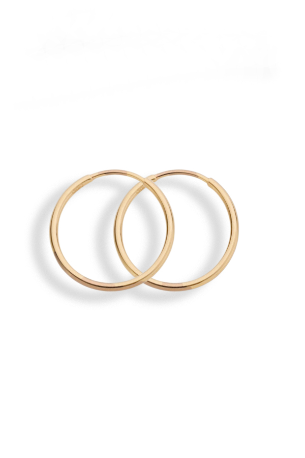 Minimalist Halka Küpe