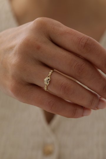 Modern Kalp Yüzük - 1