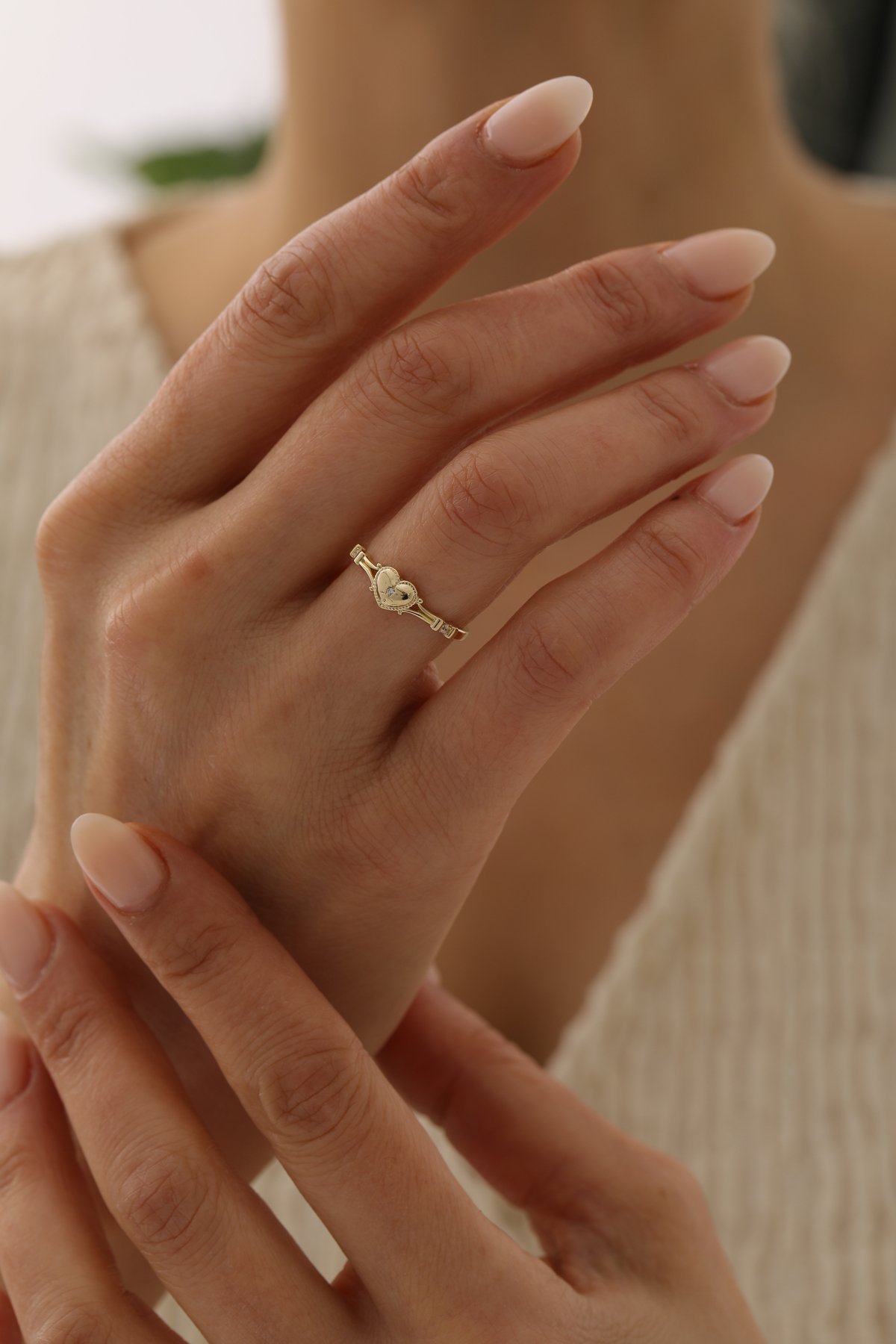 Modern Kalp Yüzük - Yavuz Kuyumculuk (2)