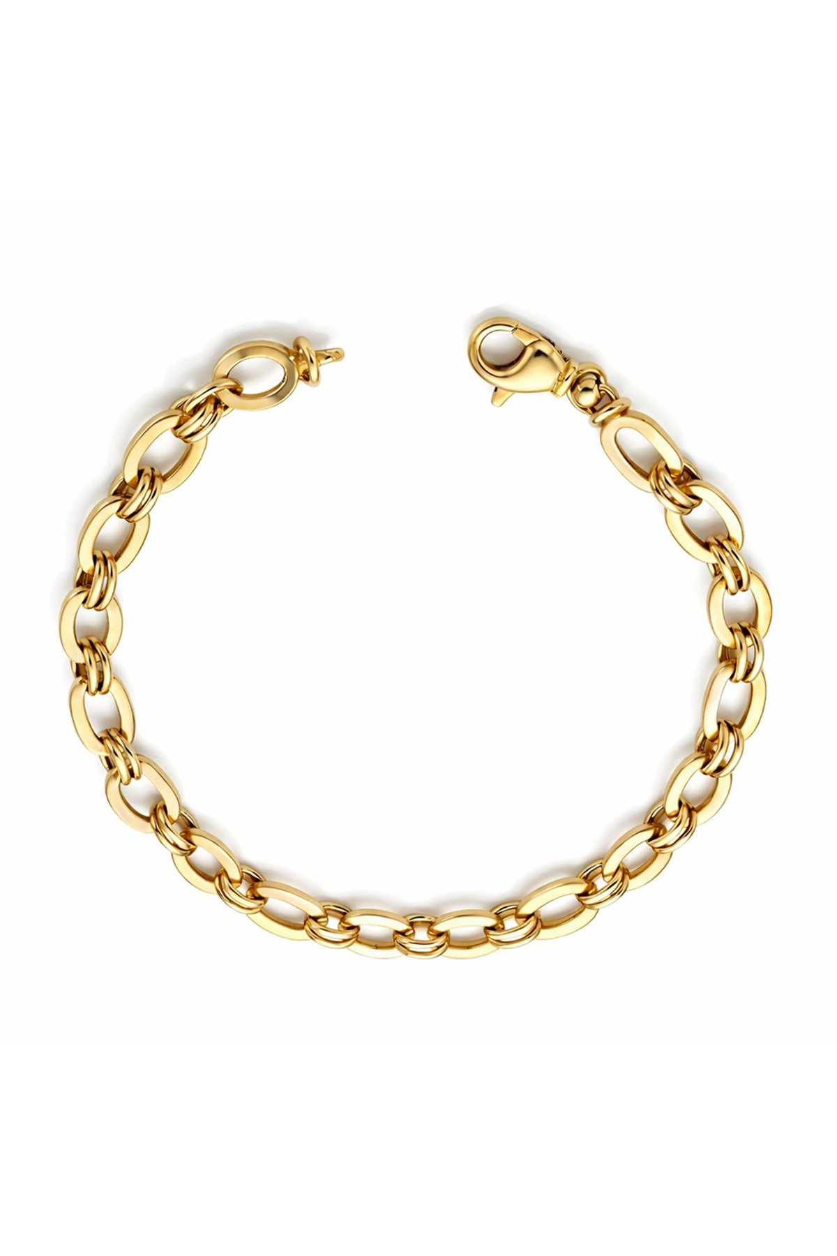 Modern Oval Halka Bileklik - Yavuz Kuyumculuk (1)