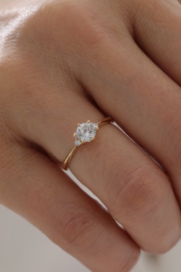 Modern Tektaş Yüzük - 2