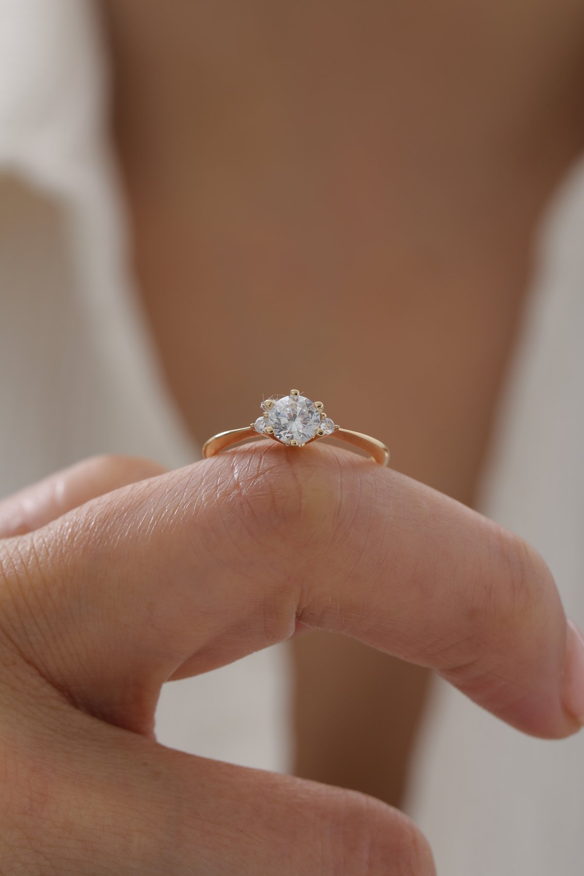 Modern Tektaş Yüzük - Yavuz Kuyumculuk (3)