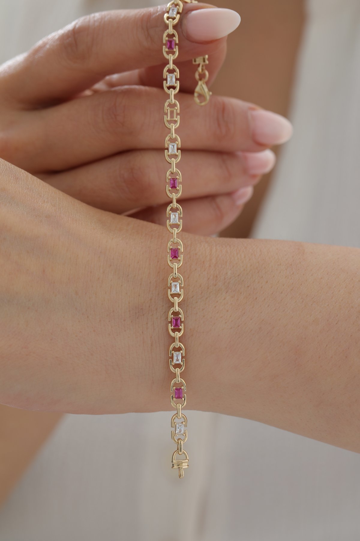 Modern Yakut Bileklik - Yavuz Kuyumculuk (3)