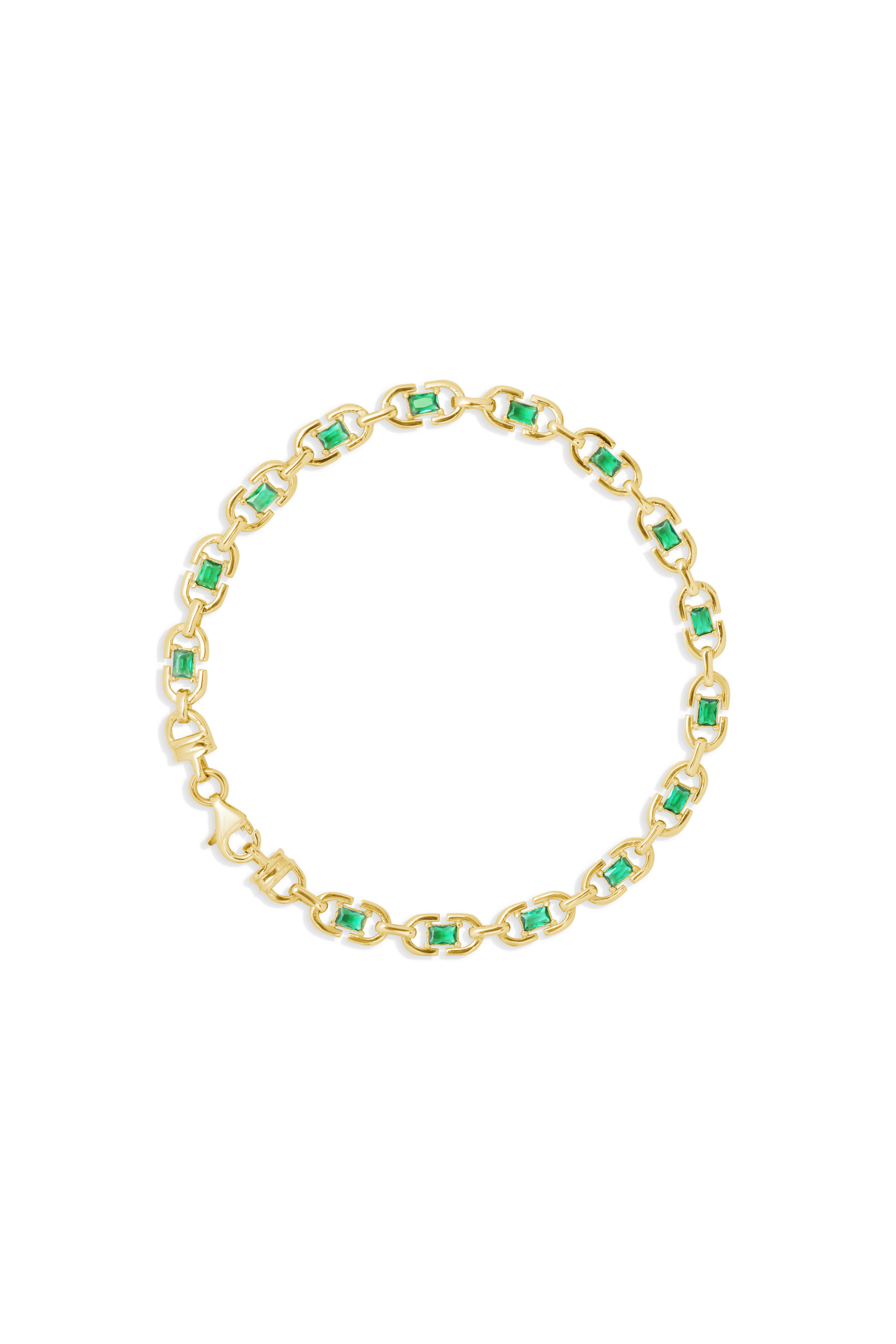 Modern Zümrüt Bileklik - Yavuz Kuyumculuk (2)