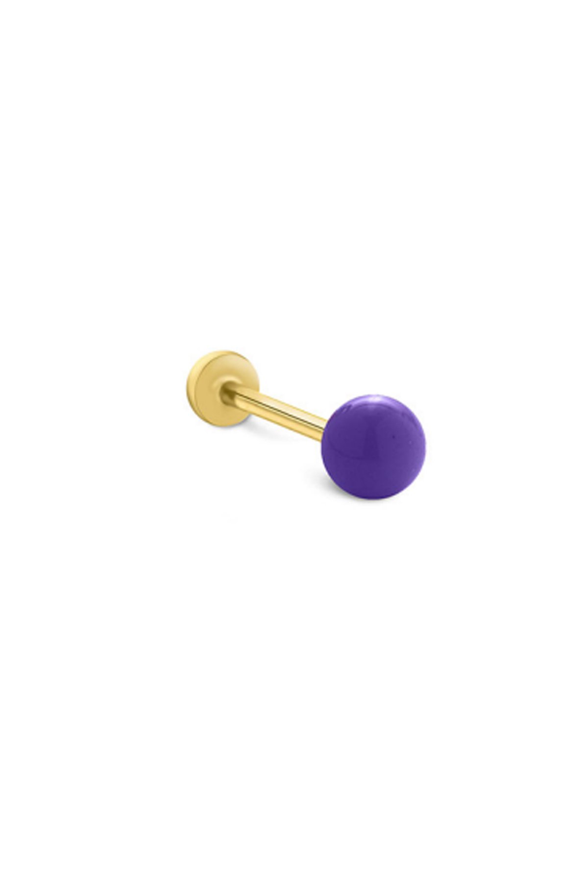 Mor Toplu Tragus Piercing - Yavuz Kuyumculuk (1)
