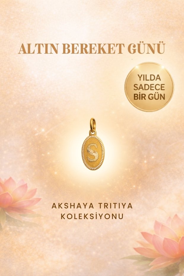 Nostaljik Harf Kolye Ucu - Yavuz Kuyumculuk (2)