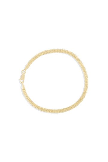 Örgü Düz Zincir Bileklik - 2