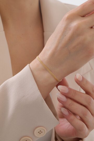 Örgü Zincir Bileklik - 2