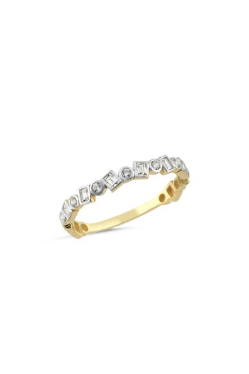 Oval Baget Taşlı Yüzük - 2