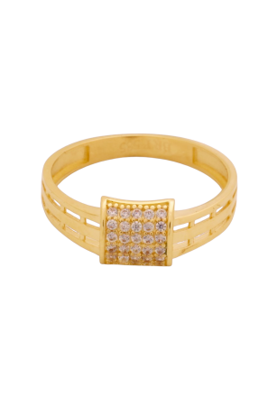 Oval Taşlı Modern Yüzük - 4